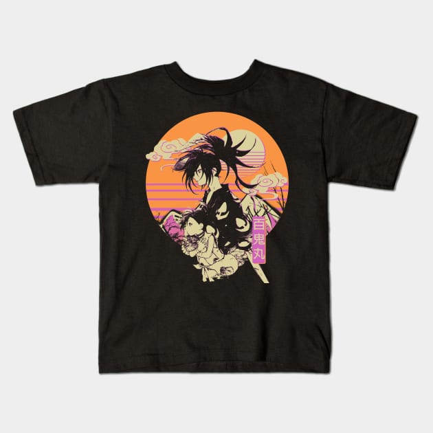 Hyakkimaru Kids T-Shirt by Iravgustane